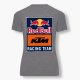 Red Bull dámské triko šedé s logem KTM