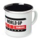 Smaltovaný hrnek 60th Anniversary Moto GP 2021 Red/Black/White