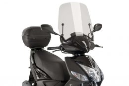 Větrný štít T.S. Kymco Agility City+50 / New Agility City 125 (15-18)