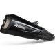 Slip-On Line Black Stainless Steel Vespa GTS 300 (21-23)