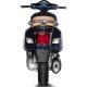 Slip-On Line Black Stainless Steel Vespa GTS 300 (21-23)