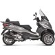 Slip-On Line Black Stainless Steel Piaggio MP3 500/LT (17-20)