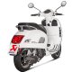 Slip-On Line Black Stainless Steel Vespa GTS 125 (17-20) Slip-On Line Black Stainless Steel Vespa GTS 125 (17-20)