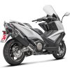 Slip-On Line Black Stainless Steel Kymco AK 550i (17-20) Slip-On Line Black Stainless Steel Kymco AK 550i (17-20)