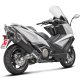 Slip-On Line Black Stainless Steel Kymco AK 550i (17-20) Slip-On Line Black Stainless Steel Kymco AK 550i (17-20)