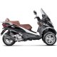 Slip-On Line Black Stainless Steel Piaggio MP3/Beverly 400/500 (08-16)