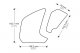 Kneepads Anti-Slip Yamaha MT-07 (18-20) Kneepads Anti-Slip Yamaha MT-07 (18-20)