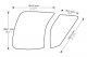 Kneepads Anti-Slip Ducati Panigale V4 / Streetfigher V4 (18-23) Kneepads Anti-Slip Ducati Panigale V4 / Streetfigher V4 (18-23)