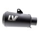 15211FB LV-10 Full Black HONDA CBR 300 R (14-17)