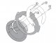 BF14 Tanklock objímka Kawasaki Ninja 300R (13-18) BF14 Tanklock objímka Kawasaki Ninja 300R (13-18)