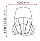 Větrný štít Adjustable BMW F750 GS (18-24) / F800 (24) F850 GS (Adventure) (18-23) A