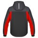 Bunda Hoodie II H2Out Black/Anthracite/Fluo Red 2023 Bunda Hoodie II H2Out Black/Anthracite/Fluo Red 2023