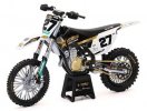 Model 1:12 Rockstar Husqvarna FC450 No.27 Malcom Stewart Model 1:12 Rockstar Husqvarna FC450 No.27 Malcom Stewart