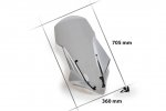 Větrný štít V-Tech Line Touring Seat Mó 125 / Silcence S01 Větrný štít V-Tech Line Touring Seat Mó 125 / Silcence S01