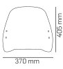 Plexi Urban 21737 KYMCO AGILITY S 125I CBS E5