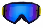 MX brýle WHIP Matt Blue - modré + čiré plexi MX brýle WHIP Matt Blue - modré + čiré plexi