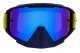 MX brýle WHIP Matt Blue - modré + čiré plexi MX brýle WHIP Matt Blue - modré + čiré plexi