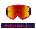 MX brýle WHIP Matt Red - červené + čiré plexi
