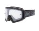 MX brýle WHIP Matt Black - čiré plexi MX brýle WHIP Matt Black - čiré plexi