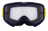 MX brýle EVAN Matt Blue - čiré plexi MX brýle EVAN Matt Blue - čiré plexi