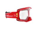 MX brýle STRIVE Matt Red - čiré plexi MX brýle STRIVE Matt Red - čiré plexi