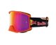 MX brýle STRIVE Matt Orange - fialové plexi