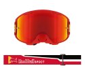 MX brýle STRIVE Matt Red - červené plexi MX brýle STRIVE Matt Red - červené plexi