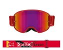 MX brýle STRIVE Matt Red - fialové plexi MX brýle STRIVE Matt Red - fialové plexi