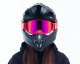 MX brýle STRIVE Matt Red - fialové plexi MX brýle STRIVE Matt Red - fialové plexi