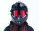MX brýle STRIVE Matt Black - červené + čiré plexi MX brýle STRIVE Matt Black - červené + čiré plexi