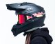 MX brýle STRIVE Matt Black - červené + čiré plexi MX brýle STRIVE Matt Black - červené + čiré plexi
