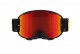 MX brýle STRIVE Matt Black - červené + čiré plexi MX brýle STRIVE Matt Black - červené + čiré plexi