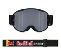 MX brýle STRIVE Matt Black - stříbrné + čiré plexi MX brýle STRIVE Matt Black - stříbrné + čiré plexi