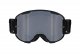 MX brýle STRIVE Matt Black - stříbrné + čiré plexi