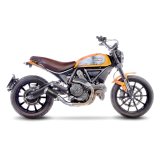15206BU LV-10 Black DUCATI MONSTER 797 (17-20), SCRAMBLER 800 CAFE RACER/CLASSIC/FULL THROTTLE/ICON (17-20), SCRAMBLER 800 ICON/CLASSIC (15-16)