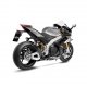 LV-10 Full Black Slip-on APRILIA RSV4 1100/FACTORY, TUONO V4 1100/FACTORY (21-24) LV-10 Full Black Slip-on APRILIA RSV4 1100/FACTORY, TUONO V4 1100/FACTORY (21-24)