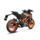 LV-10 Black Slip-on KTM DUKE 125, DUKE 390 (21-23) LV-10 Black Slip-on KTM DUKE 125, DUKE 390 (21-23)