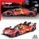 Model 1:18 Ferrari 499P 3.0L Turbo V6 No. 51 R. Mille - Winner Le Mans Model 1:18 Ferrari 499P 3.0L Turbo V6 No. 51 R. Mille - Winner Le Mans