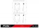 Plexi štít Touring + deflektor 20733 Ducati Multistrada V4/V4S (21-25)