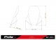 Větrný štít V-Tech Line Touring 21374 Piaggio MP3 400/530 Exclusive (22-25)