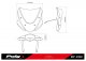 Větrný štít New Generation Sport 22234 Triumph Street Triple 765 R/RS (23-25) Větrný štít New Generation Sport 22234 Triumph Street Triple 765 R/RS (23-25)