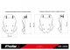 Plexi štít s deflektorem Puig TOURING 22318 Voge 900DSX (24-25)