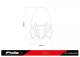 Větrný štít New Generation Sport 20360 BMW F900R (bez plexi) (20-25)