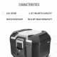 TR41 Terra Top Case Aluminium TR41 Terra Top Case Aluminium