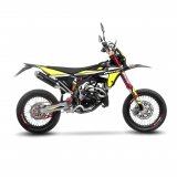 17006B X-Fight Black FANTIC MOTOR XE 50 COMPETITION/PERFORMANCE - XM 50 COMPETITION/PERFORMANCE (21-24)