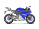 S-Y125R4-HRT Kompletní výfukový systém řady Racing Yamaha MT-125 (14-19), R125 (14-18)