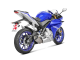 S-Y125R4-HRT Kompletní výfukový systém řady Racing Yamaha MT-125 (14-19), R125 (14-18)