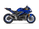 P-HSY3SO1 Karbonový tepelný kryt Yamaha R3 (15-21), YZF-R25 (14-21)