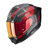 EXO-1500 CARBON AIR PLATTED černo/červená