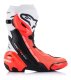 SUPERTECH R VENTED, (černá/bílá/červená fluo, perforovaná obšívka)